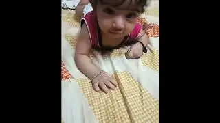 5 महीने के बच्चे की शरारत🙇