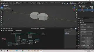 Deform object along curve (Blender geometry nodes)