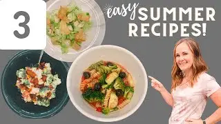 3 EASY SIDE DISHES // POTLUCK SIDE DISHES // EASY SUMMER RECIPES