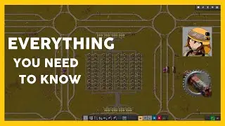 Factorio Train Tutorial - In a Nutshell