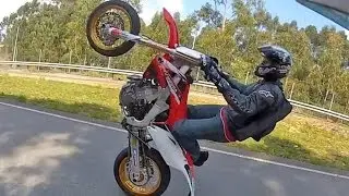 CRF 450R 2011 Supermoto Random (May '13) Wheelies