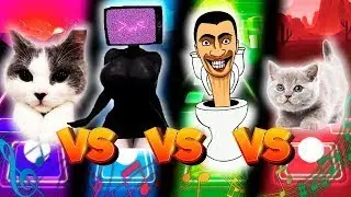 TV WOMAN   Skibidi bop🆚SKIBIDI TOILET   Skibidi bop🆚Bongo Cat   Fake Love🆚Bongo Cat   Waka Waka