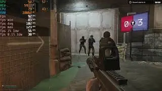 RX 7600 + Ryzen 7 5800X - ARENA Tarkov - 1080p Very Low Settings