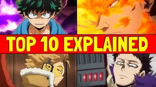 Top 10 UNSOLVED MYSTERIES in My Hero Academia!