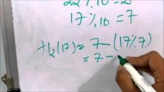 Collision Resolution Technique (3.Double Hashing)