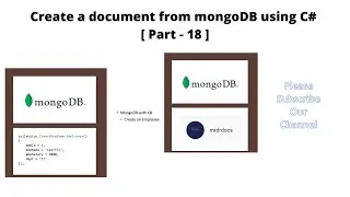 Create a document from MongoDB using C# || Create a document from mongoDB using C#