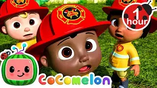 Let's Play Firefighters 🧑‍🚒| CoComelon | 🚌Wheels on the BUS Songs! | 🚌Nursery Rhymes for Kids