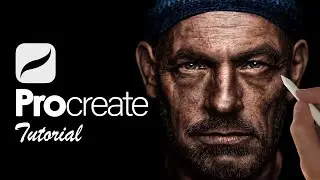 How To Paint REALISTIC PORTRAITS on iPad | PROCREATE TUTORIAL