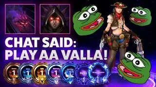 Valla Rain - CHAT SAID PLAY AA VALLA! - Bronze to Grandmaster S1 2022
