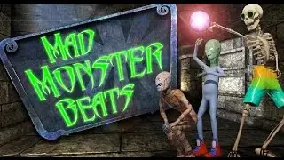 Music Game Mad Monster Beats iPad App Review Video