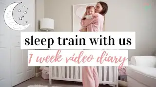 SLEEP TRAIN WITH US 😴 | Co-Sleeping To Sleeping Through The Night | Sleep Training Tips