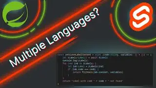 Multiple Languages support inside Full-Stack Application?