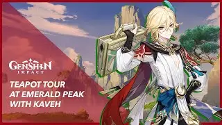 Genshin Impact | Tried the Emerald Peak Realm Layout