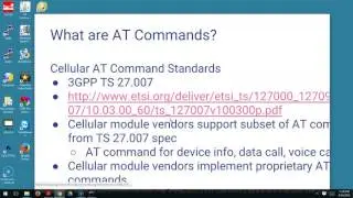 M2MSupport.net - Introduction to AT Commands