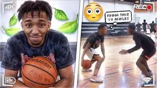 Playing Basketball While I'm GEEKED For The First Time…..