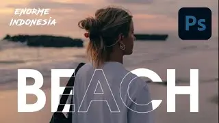 Edit Foto Estetik Text | Photoshop Tutorial