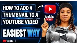 How to upload YouTube thumbnail (step by step tutorial)
