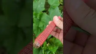 an Atwood 550 wrap really improved the Ontario 5070! #fixedblade #survival #ontarioknifecompany