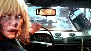 Epic Car chase in a long take | Atomic Blonde | CLIP
