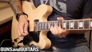 A BEAUTIFUL ES-335 Clone for $179? Glarry GGS101 full review and demo