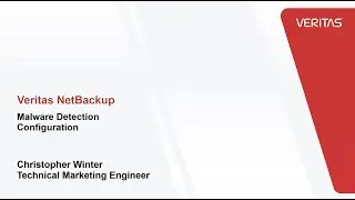 Veritas NetBackup Malware Detection Configuration