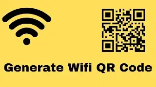How  to Generate QR code of WIFI