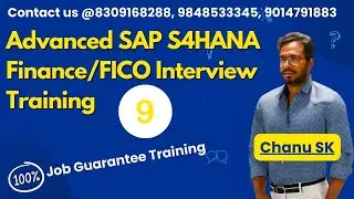 Advanced SAP S4HANA Finance Interview Training -9: SAP FICO Interview Preparation