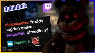 FNaF PLUS OYNUYORUM AMA TWITCH SOHBETI İLE!