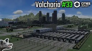 CENTRAL TRAIN STATION LARGE SCALE PLANNING | VOLCHORIA EP33 | CITIES SKYLINES 2 #citiesskylines2