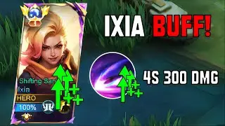 FINALLY IXIA BUFF NEW PATCH | new Ixia Best Build And Emblem 2024 - MLBB