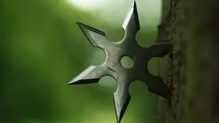 Как сделать сюрикены из дерева!!!
