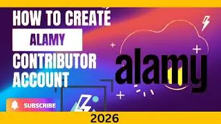 How to Sign Up for Alamy Contributor | Step-by-Step Beginner Guide 2026