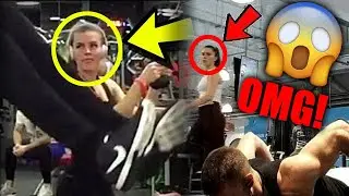 Scaring People At Gym With Calisthenics *GIRLS REACTIONS ARE PRICELESS* [2021]