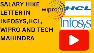 Salary hike letters 2023 in Infosys, HCL, Wipro and Tech Mahindra