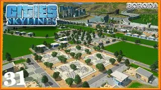 🏙CITIES SKYLINES Прохождение!#31 "Новый парк-жители довольны"