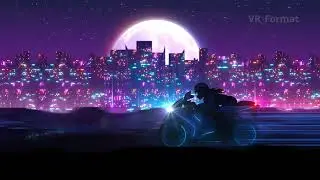 Long way home - Retrowave / Synthwave / Synthpop / Cyberpunk / Electrowave  - Animated background