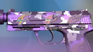 [USP-S | Purple DDPAT] Sticker Combinations - CSGO
