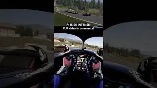 F1 Lap 1 is so intense! #F1