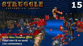 Doom II: Struggle - Antaresian Legacy - MAP15: Teleportation Delta - Blind Ultra-Violence 100%
