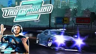 Великолепный Eclipse и грязные заезды - NFS Underground 2 на руле Logitech g25