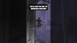 How to find the abandoned merchant in Elden Ring