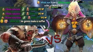 Dota 2 - How to DEAL with MK mid, troll warlord REVENGE | kid Invoker vs monkey king