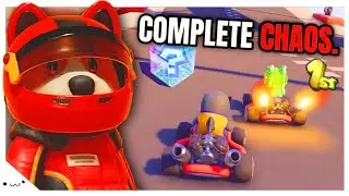 PARTY ANIMALS Just Added A MARIO KART GAME MODE... (and it's amazing)