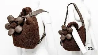 How to Sew a Convertible Tote-Backpack | Easy Beginner-Friendly Tutorial + PDF Sewing Pattern.