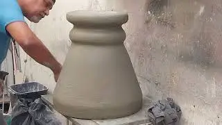 vaso de cimento moldes de papelão