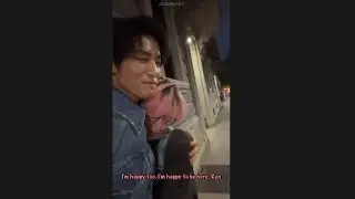 Sakuma Daisuke together with Meguro Ren in Italy Milan Instagram live