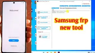 Samsung frp new tool | samsung android 13 frp bypass | android service tool v1.2
