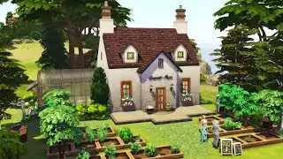 Plant Shop & Community Garden 🌱 || The Sims 4 Speed Build