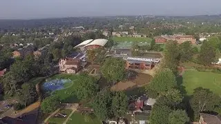 St. Helen's School From The Air - Aerial Film