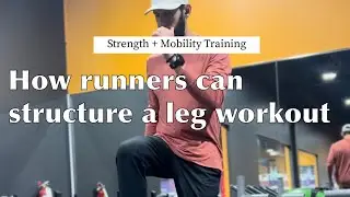 How runners can structure a lower body workout